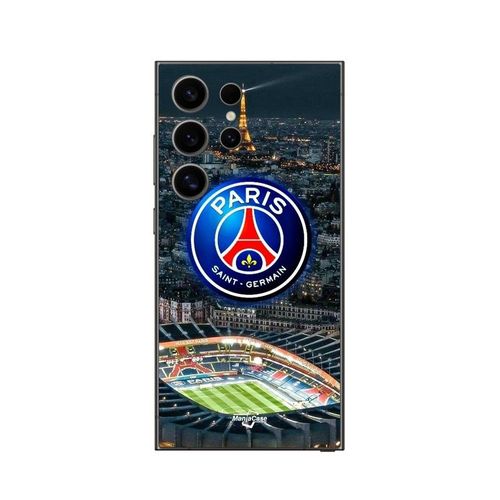 Coque Samsung Galaxy S24 Ultra Psg Logo Stade Nuit Tour Eiffel