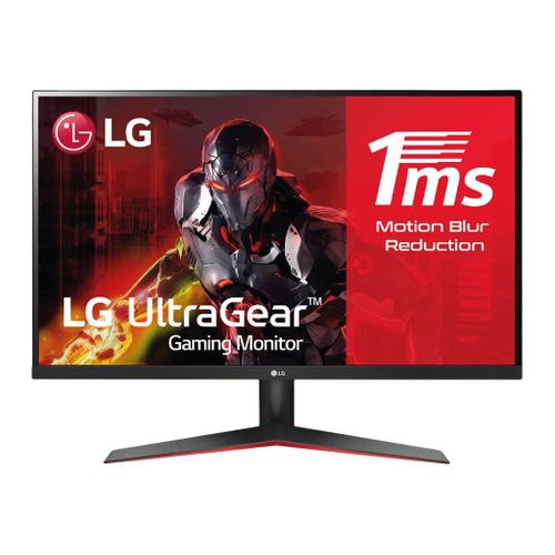 LG UltraGear 27MP60GP-B - Écran LED - jeux - 27" - 1920 x 1080 Full HD (1080p) @ 75 Hz - IPS - 250 cd/m² - 1000:1 - 1 ms - HDMI, VGA, DisplayPort