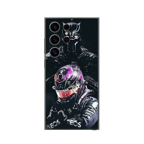 Coque Samsung Galaxy S24 Ultra Lewis Hamilton Black Panther