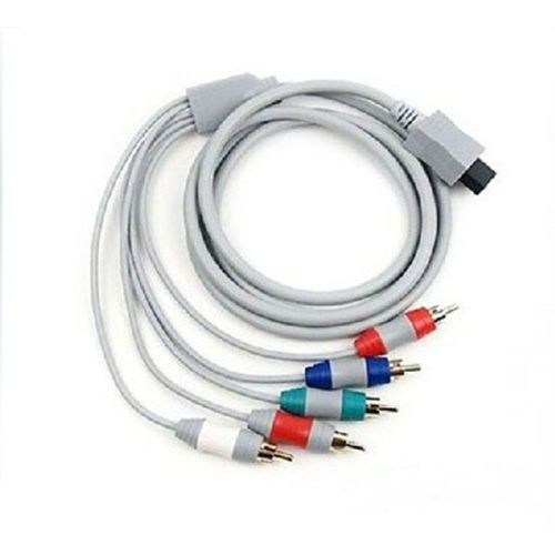 Câble Audio-Vidéo Av Pour Console De Jeu Nintendo Wii 1.8m 6 Pieds Câble Composite 5rca Adaptateur Pour Console De Jeu Hdtv