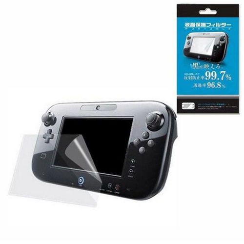 Film De Protection Transparent Pour Manette De Jeu Nintendo Wii U Protecteur D'écran Surface De Protection Lcd Manette De Jeu Manette Wiiu Pad