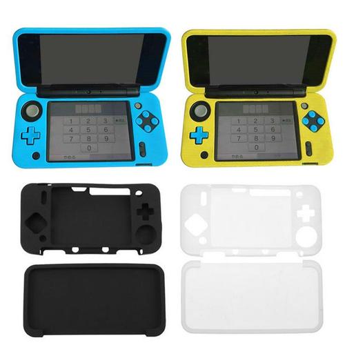 Coque De Protection En Silicone Souple Et Caoutchouc Pour Nintendo Pour Console 2ds Xl Ll 2dsxl/2dsll