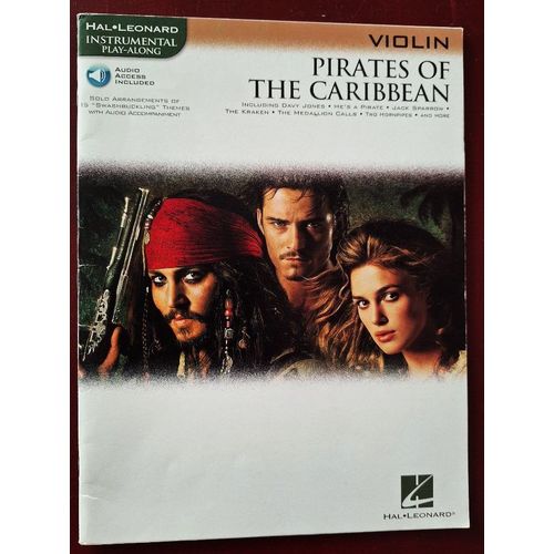 Pirates Of The Caribbean Partition Songbook Violin