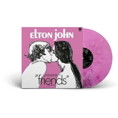 Elton John - Elton John & Friends - Limited Marble White & Violet Colored Vinyl [Vinyl Lp] Colored Vinyl, Ltd Ed, Violet, White, Uk - Import