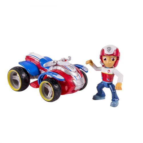 La Pat' Patrouille Vehicule + Figurine Ryder Paw Patrol (Solid)