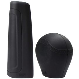 1 Ensemble Noir - Couvercle De Pommeau De Levier De Vitesse En Silicone Pour Mercedes, Étui De Frein À Main, Protecteur, Smart Fortwo, Forfour, 2015-2019, Décoration Intérieure De Voiture