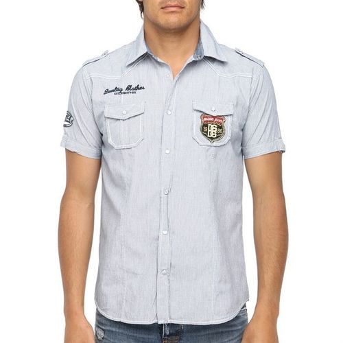 Biaggio Chemise Californif Homme Marine