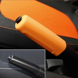 Orange Frein À Main - Couvercle De Pommeau De Vitesse De Voiture En Silicone Pour Benz Smart Fortwo 07-17, Peau Coordonnante, Frein À Main, Étui À Clés, Polymères