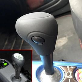 Type 2 Noir - Couvercle De Pommeau De Vitesse De Voiture En Silicone Pour Benz Smart Fortwo 07-17, Peau Coordonnante, Frein À Main, Étui À Clés, Polymères