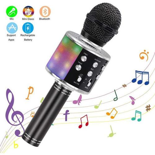 Micro sans fil Bluetooth micro karaoké professionnel musique KTV micro sans  fil micro Studio micro à condensateur
