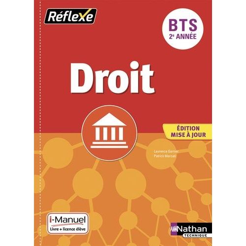 Droit Bts 2e Année - Livre + Licence Élève En Ligne