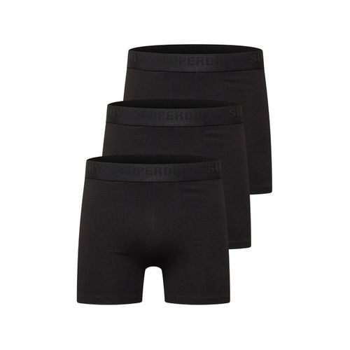 Boxer Superdry Pack X3 Full Vintage Logo Homme Noir