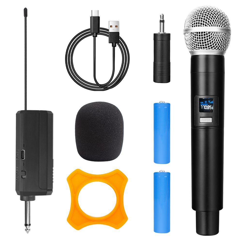 Microphone à main Soundlab Dynamic avec cordon et étui de