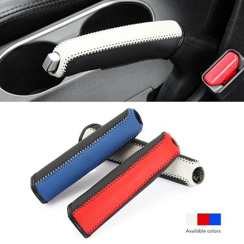 Rouge - Juste De Frein À Main En Cuir, Manchon De Protection Pour Suzuki Swift, Grand Vitara, Spomicrophone, Alto, Veana, Splash, Reno, Samurai