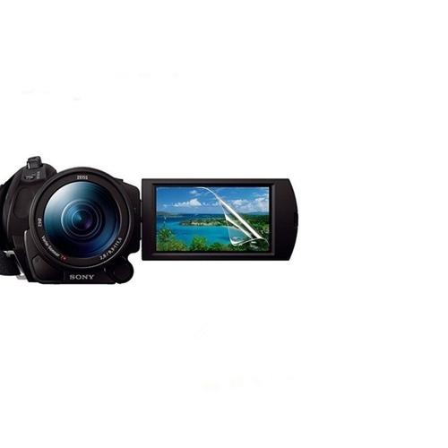 Protecteur d'écran LCD en PET 3 pièces Film de protection souple pour Sony FDR-AX700 FDR-AX100E FDR-AX45/AX60/AXP55 DV caméra vidéo