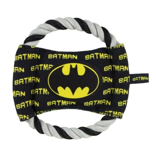 Cerdá Life S Little Moments - Jouet En Corde Pour Chien Mâcher Et Sonore - Nettoyant Des Dents - S R Resistant Et Non Toxique De Batman Licence Officielle Dc Comics Dimensions 15 Cm