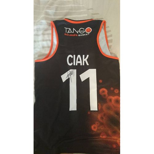 Maillot Bourges Dédicacé Par Helena Ciak 