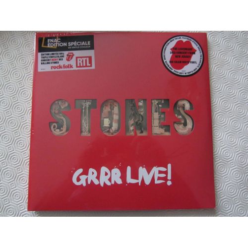 Grrr Live (Triple Vinyle Couleur Blanc À Tirage Très Limité)