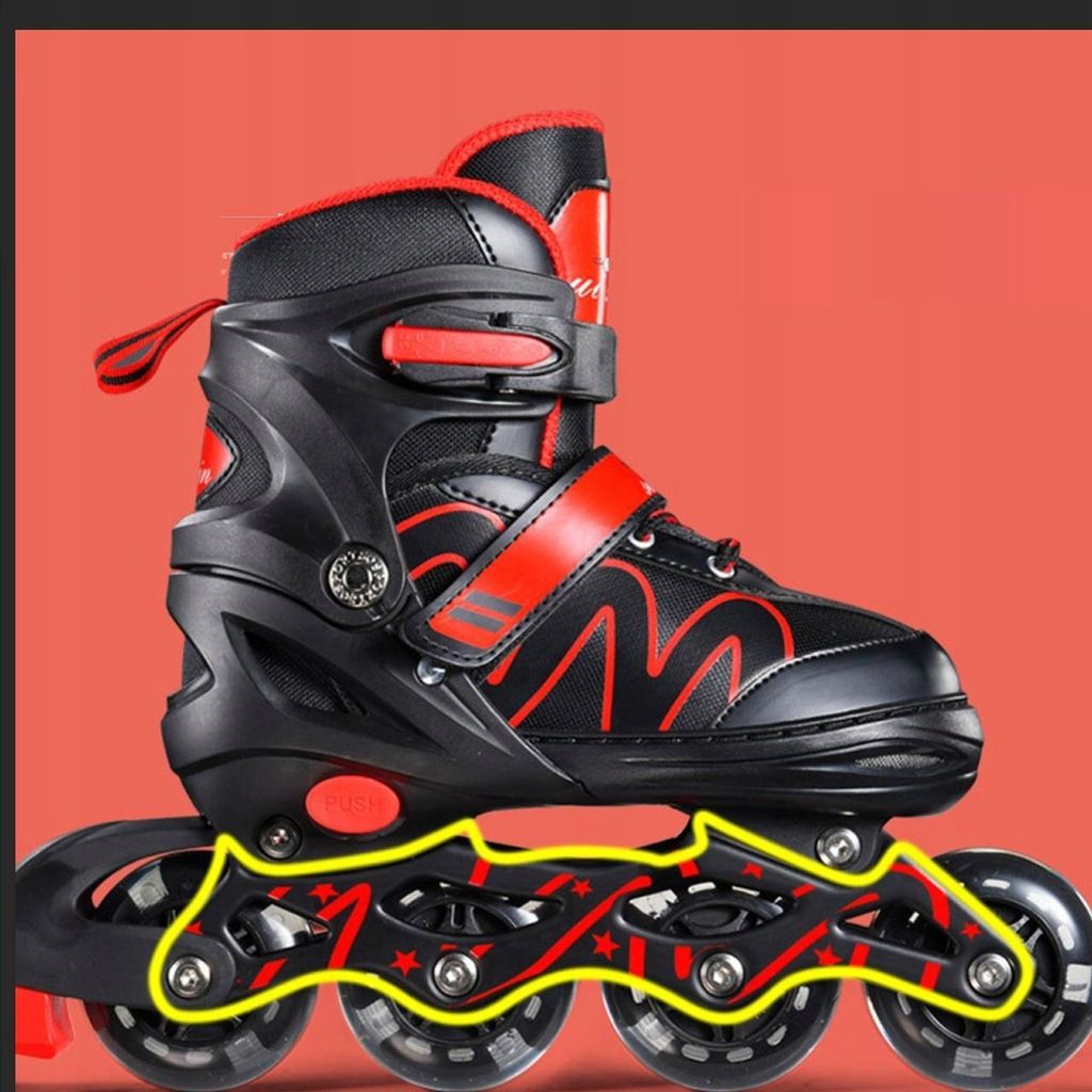 Patins A Roulettes Reglables 33-36 - 5