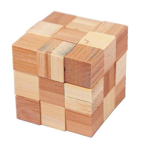 Puzzle casse-tête en bois 3d, puzzles de bureau cadeau, pièces en