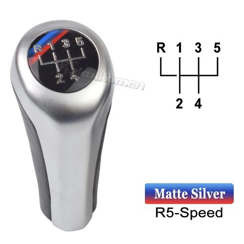 5 Vitesses - Pommeau De Levier De Vitesse De Voiture De Poignée Pour Bmw 1 3 5 6 Série E30 E32 E34 E36 E38 E39 E46 E53 E60 E63 E83 E84 E87