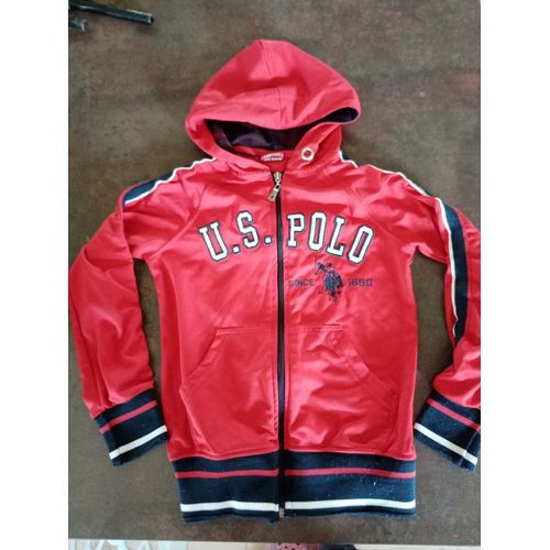 Blouson Us Polo Rouge 6 Ans Bon État