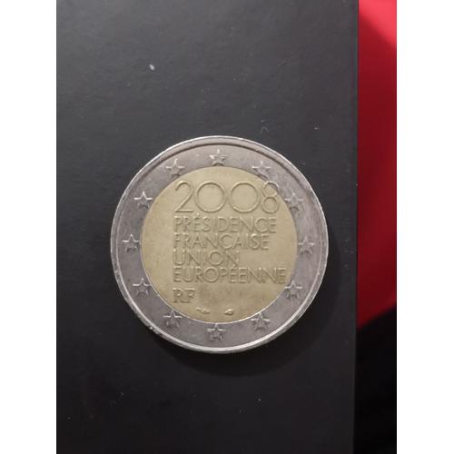 2 Euros Tres Rare Commemorative 2008 Présidence Francaise Union Européenne