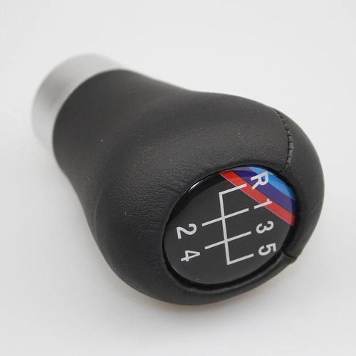 Stylea 5 Vitesses - Pommeau De Levier De Vitesses Pour Bmw 1 3 5 6 Série E36 E30 E39 E46 E87 E60 E90 E91 E92 Levier De Vitesse Manuel Bâton Handball Voiture Partie