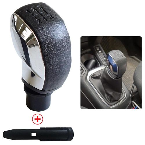 Chrome - Étui De Démarrage Avec Pommeau De Levier De Vitesse, Pour Peugeot 106 107 205 206 207 306 307 308 309 405 406 407 508 605 Et Citroën C1 C3 C4