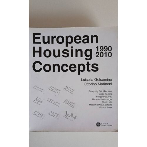 European Housing Concepts 1990 2010