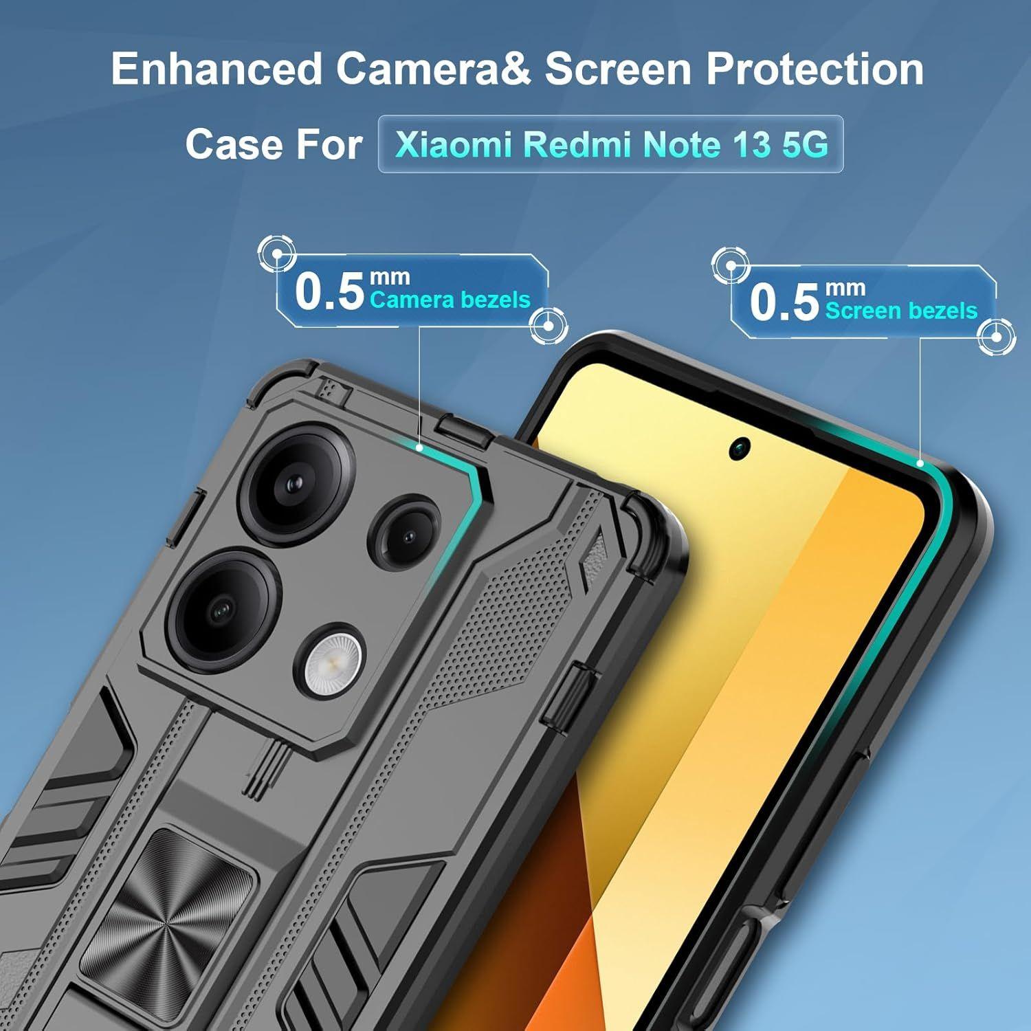 Coque Pour Xiaomi Note 13 5g Avec Verre Tremp, Outdoor Antichoc De Qualit... - 3