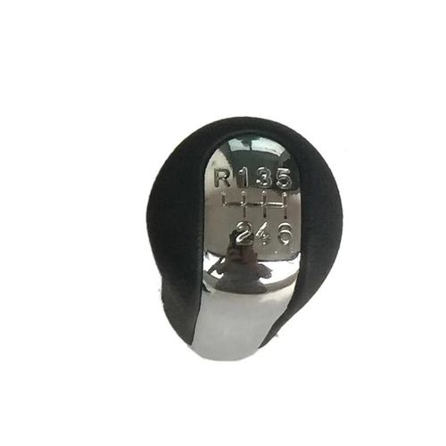 Pommeau De Vitesse 6 Vitesses - Pommeau De Levier De Vitesse En Cuir Pu, Pour Toyota Avensis T25 Mk2 Ii 2003 2004 2005 2006 2007 2008 2009