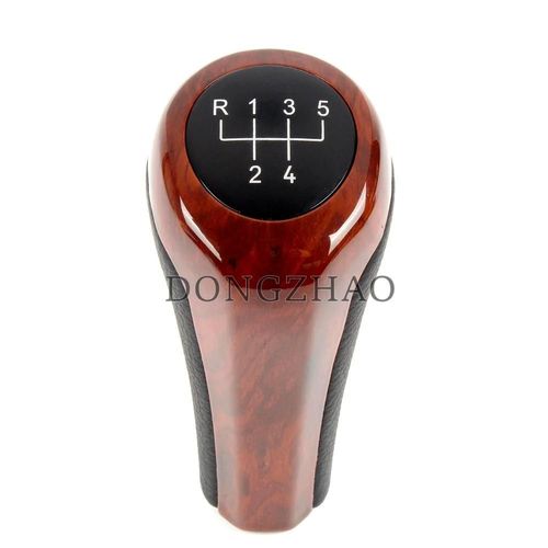 5 Vitesses - Pommeau De Levier De Vitesse En Cuir, Pour Bmw Série 1 3 5 6 E30 E32 E34 E36 E38 E39 E46 E53 E60 E63 E83 E84 E90 E91