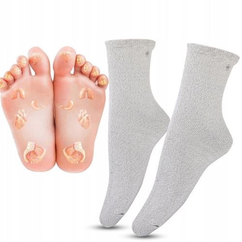 Chaussettes Conductrices Tens Ems Electro Stimulateur