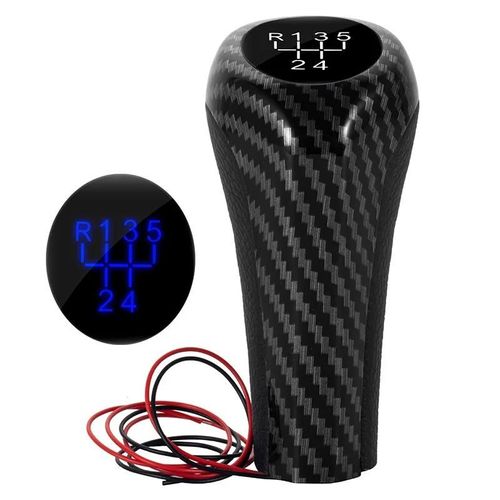 Bleu 5 Vitesses A - Pommeau De Levier De Vitesse Manuel Avec Rétro Éclairage Led Pour Bmw E46 E90 E91 E92 E36 E82 E87 E88 F30 X1 X3 X5