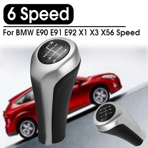 Pommeau De Levier De Vitesse, 6 Vitesses, Remplacement 25117566267, Pour Bmw E46 E81 E82 E87 E90 E91 E92 X1 X3 X5