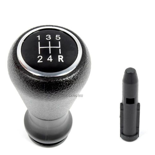 Pommeau De Levier De Vitesse 6 - Pour Citroen Berlingo Ii 5 Vitesse Bâton Pommeau De Levier De Vitesses En Cuir Botte 2008 2009 2010 2011 2012 2013 2014 2015 2016 2017 2018