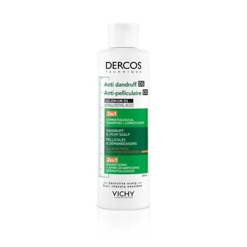 Vichy Dercos Shampooing Anti Pelliculaire 2 En 1 200ml 