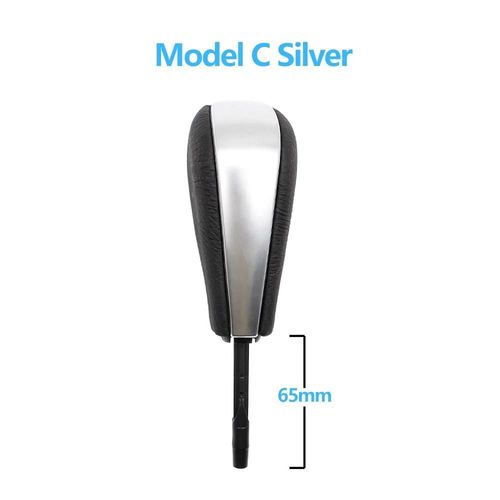Argent Modèle C - Voiture Pommeau De Levier De Vitesses Automatique Levier Bâton Remplacement Pour Bmw 1 3 5 7 X3 X5 Z3 Z4 E81 E82 E85 E90 E91 E46
