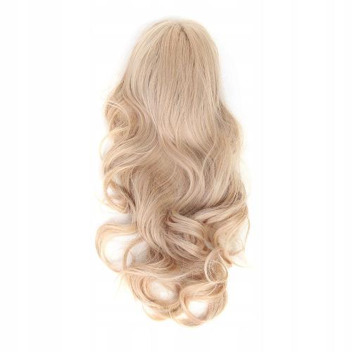 Perruque Longue Boucle Blonde Naturelle 71 Cm 