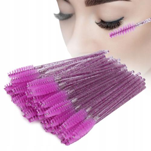 Brosse Spirale Cristal Pour Cils 50 Pcs.