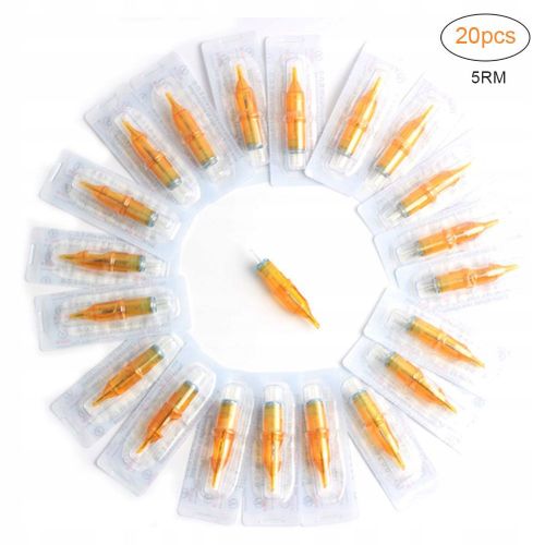 20 Pieces Cartouches Aiguilles De Tatouage Set 5rm 