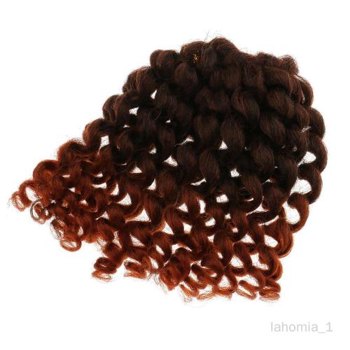 10 Pouces Crochet Braids African Jamaican En Cheveux Synthétique En Tressage Pour Extension De Cheveux Femmes 3