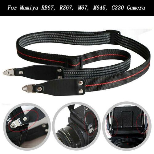 Pour M645 C330 C220 - Sangle de cou'épaule pour appareil photo Mamiya, RB67 RZ67 M645 C330 C220 Pro S, accessoires, pièce détachée
