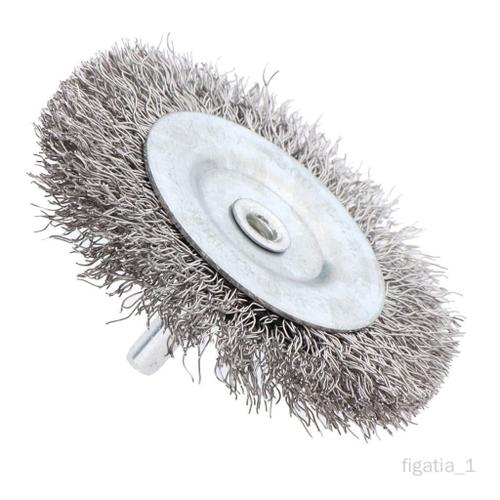 Brosse Feuillets abrasif Mèche Forage Outil Rotatoire 75mm 0.3mm