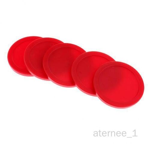 2x 5 Packs De 62 Mm En Plastique Durable Pleine Grandeur - Rouge