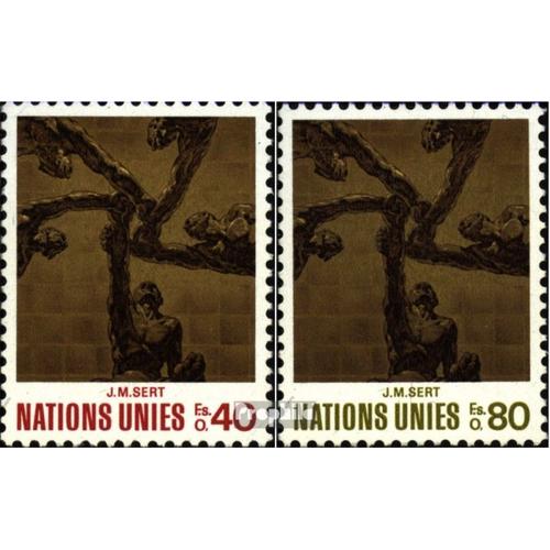 Nations Unies - Genève 28-29 (Complète Edition) Oblitéré 1972 Art