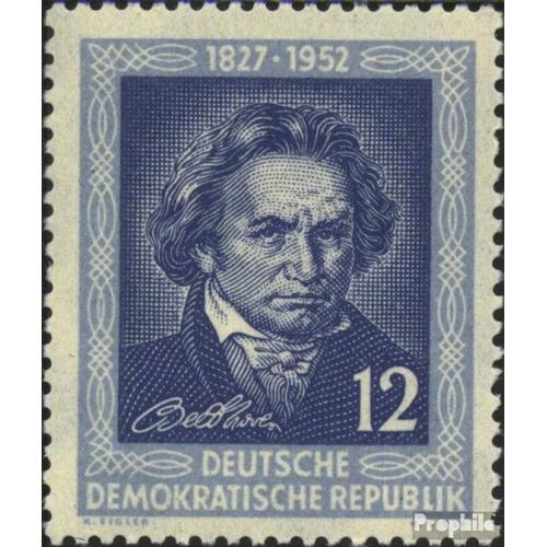 Ddr 300 Neuf 1952 125.Mort De Beethoven