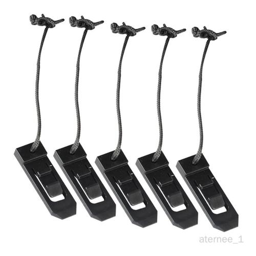 5x Surfboard Longboard Surf Clip Tracking Fin Boucle Bouchon Sports Nautiques