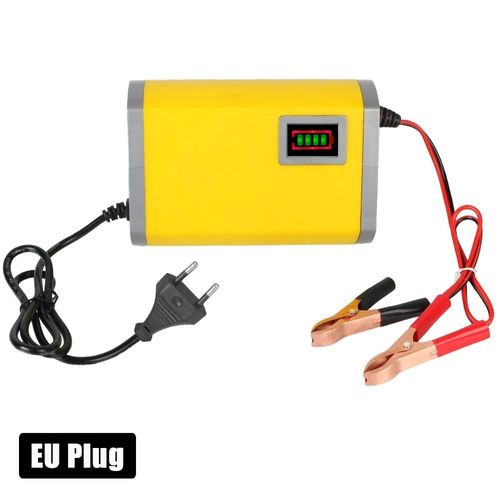 Prise Ue B - Chargeur De Batterie Intelligent 12v/24v, Automatique, 5 Étapes, Pour Voiture, Camion, Bateau, Moto, 400w